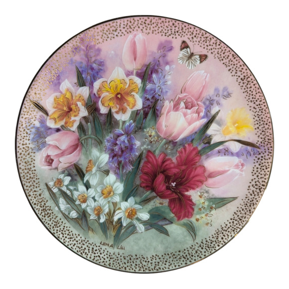 Tulip Ensemble/Lena Liu/Symphony of Shimmering Beauty Series -1991 Collector - Picture 1 of 4